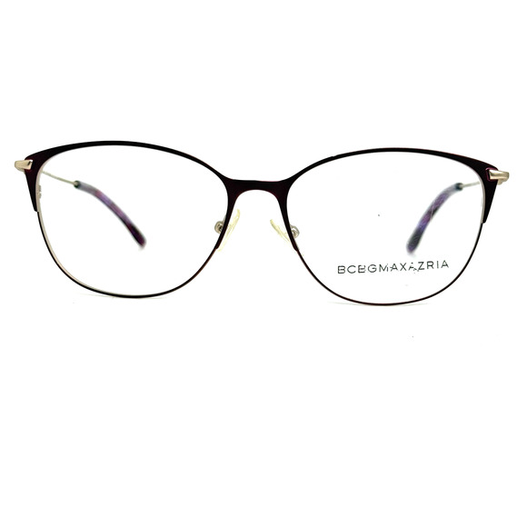 BCBGMAXAZRIA Freya Eggplant Eyeglasses Frame 54-15-135mm B42mm‎ H20629